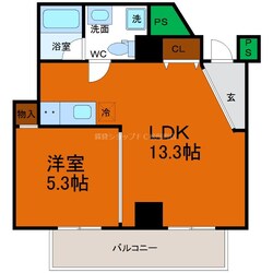 RADIATION COURTの物件間取画像